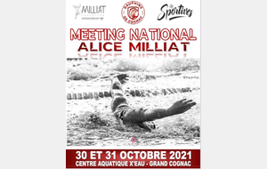 Meeting Nationnal Alice Millat COGNAC